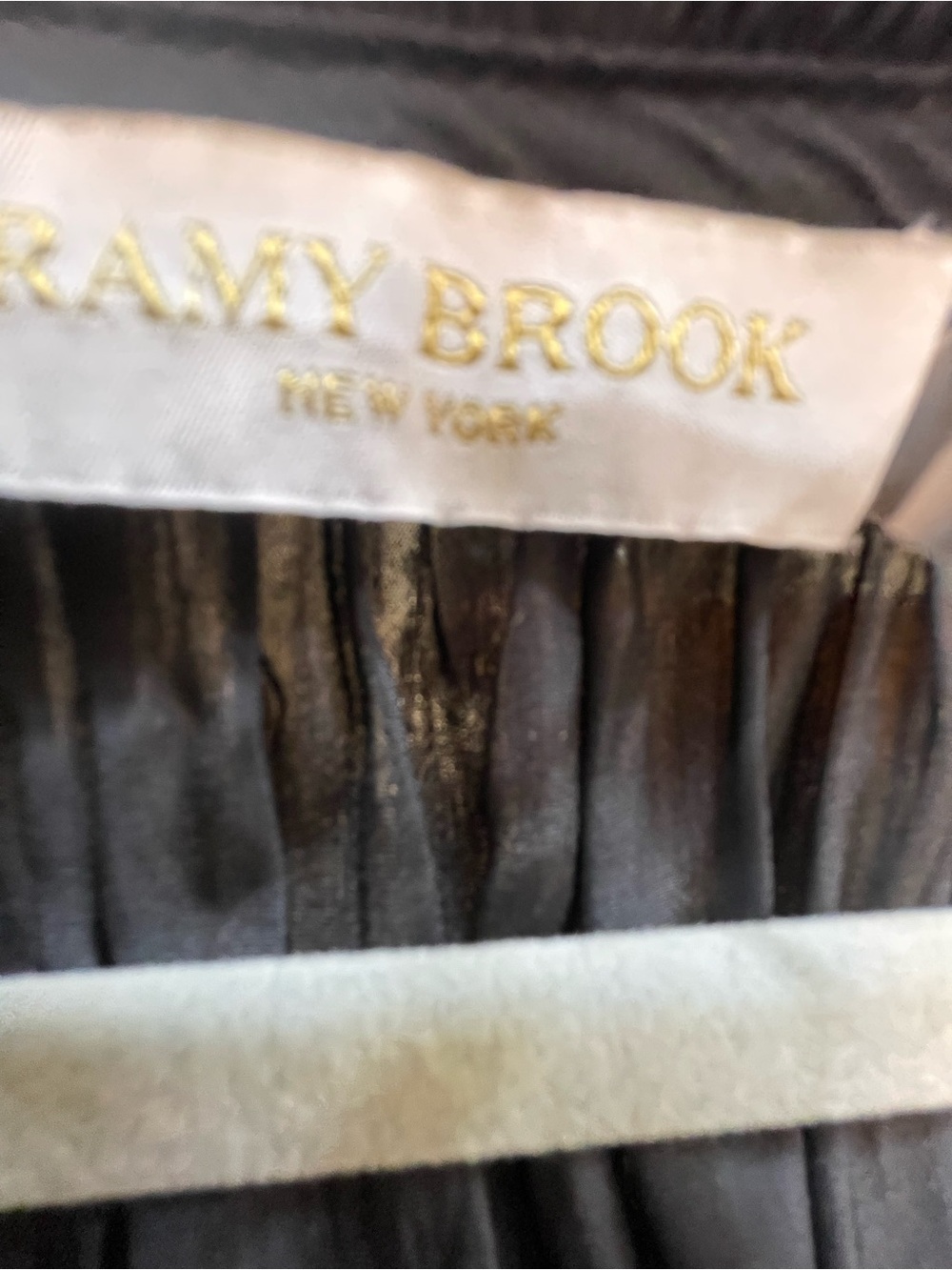 Ramy Brook Black Ruffled Tiered Mini Dress Size Large - Picture 6 of 7